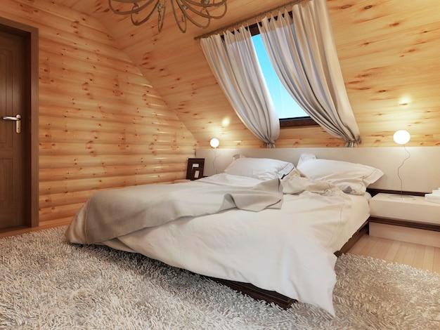 Спальня в стиле кантри - уютное оформление с деревянной мебелью и текстильными элементами